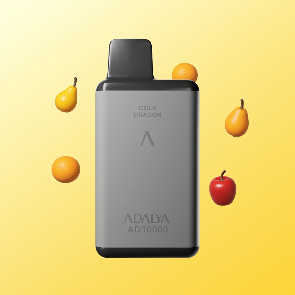 Adalya AD 10000 Puffs كولا دراكون شاحن USB-C