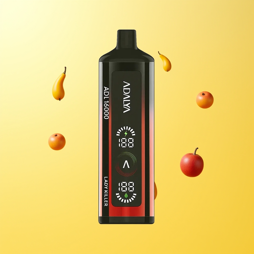 Adalya ADL 16000 PRO سيجارة إلكترونية قاتلة للسيدات من أنابيب فولاذية للاستخدام مرة واحدة