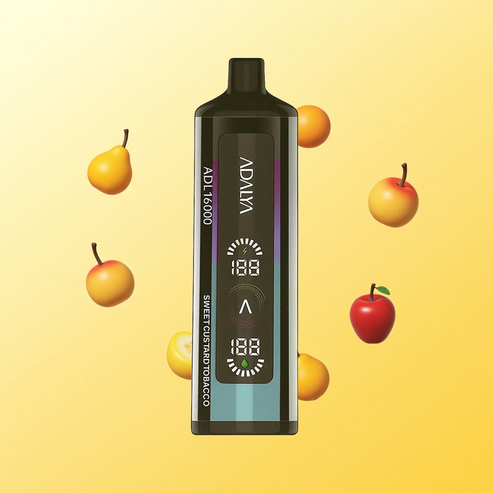 Adalya ADL 16000 PRO شبكة التبغ الحلو الكاسترد