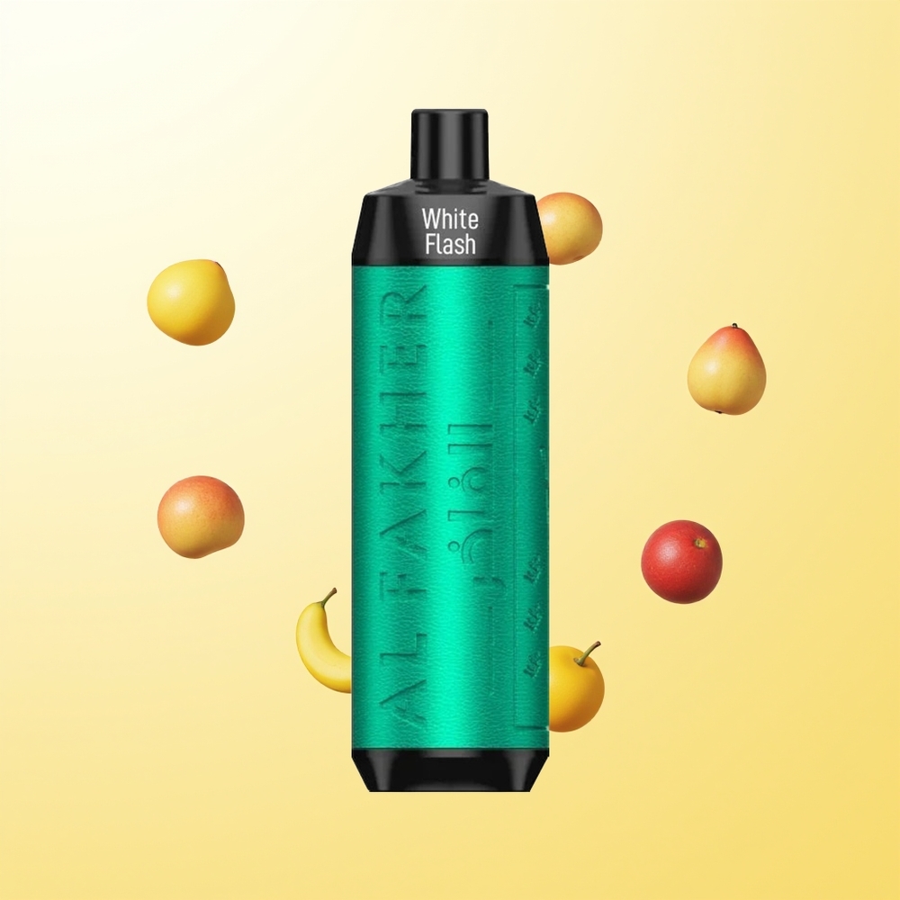 Al Fakher Crown Bar 8000 18ml فلاش أبيض