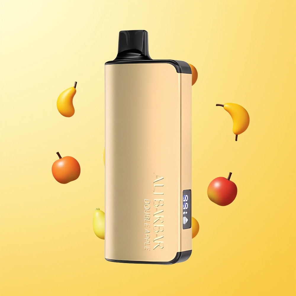 Alibarbar Ingot 9000 Puffs تفاحتين 22ml