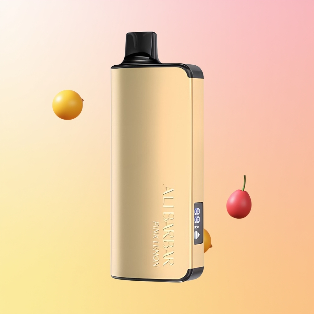Alibarbar Ingot 9000 Puffs 22ml Pink Lemon