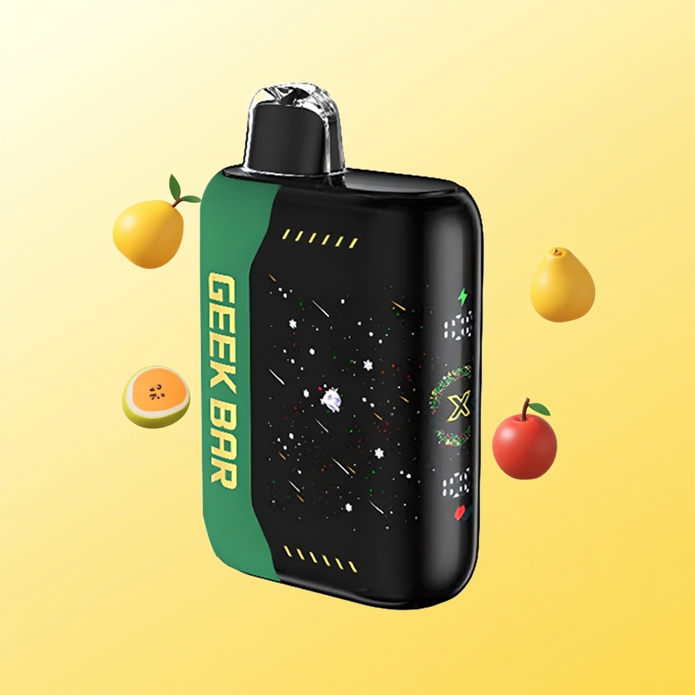 جيك بار بولس اكس GEEK BAR Pulse X 25000 نفخة شاشة منحنية ثلاثية الأبعاد إصدار الكريسماس