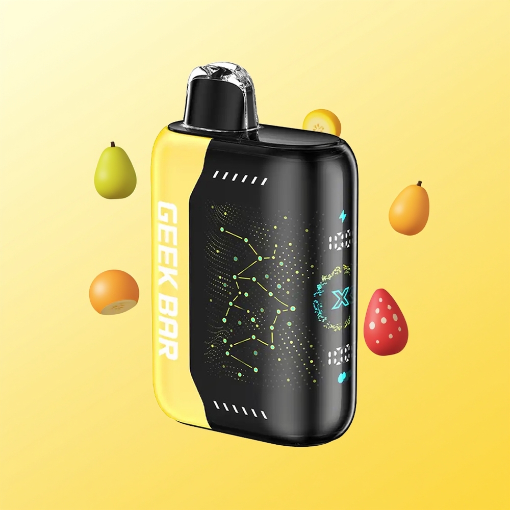 GEEK BAR Pulse X 25000 نفخة شاشة منحنية ثلاثية الأبعاد