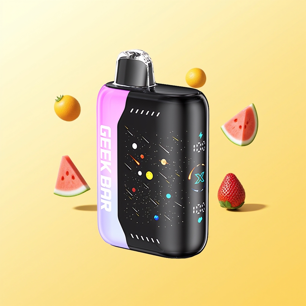 GEEK BAR Pulse X 42K Meteor Edition نفخة نيزك فراولة بطيخ