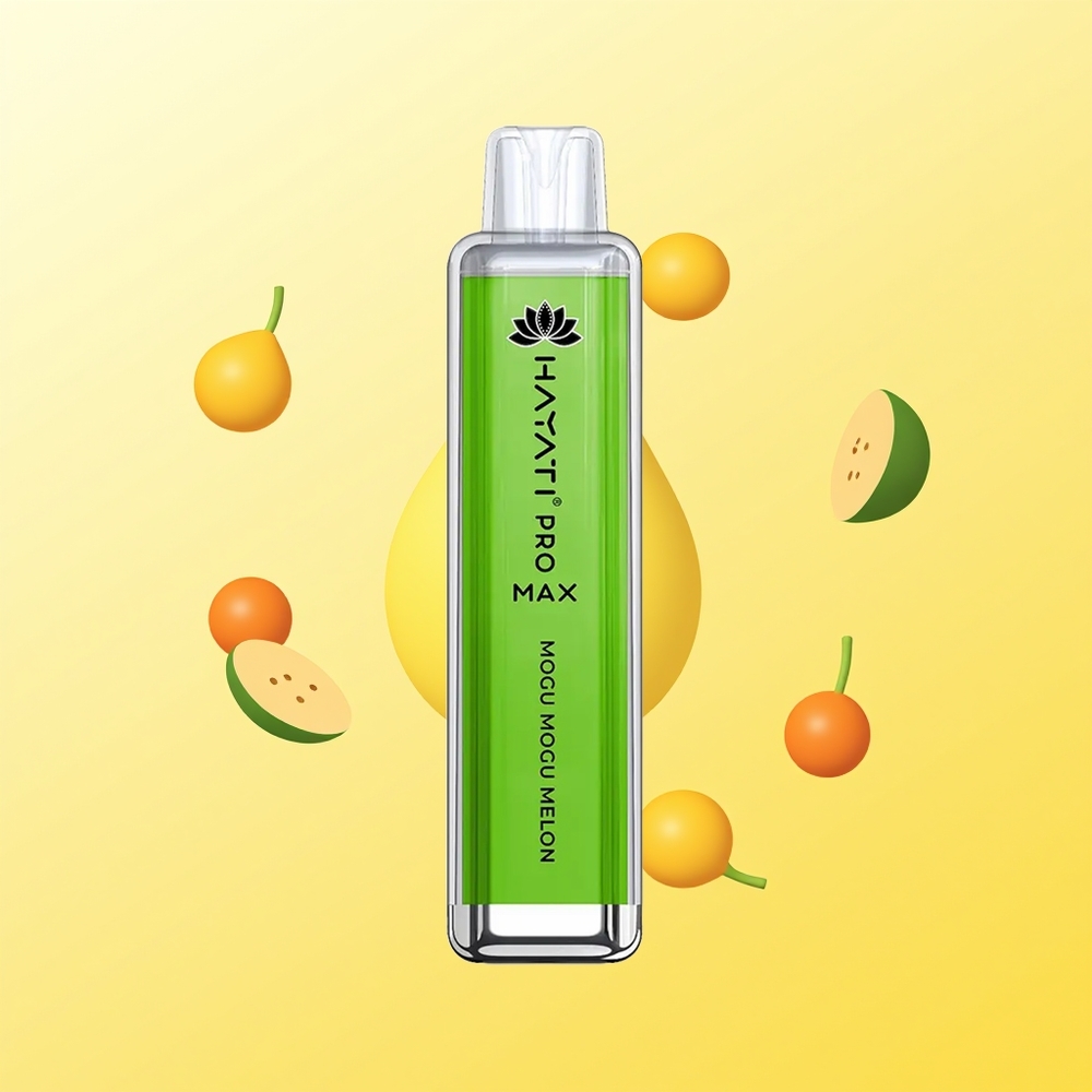 Hayati Pro Max 4000 Puffs سيجارة إلكترونية للاستخدام مرة واحدة Mogu Mogu بطيخ