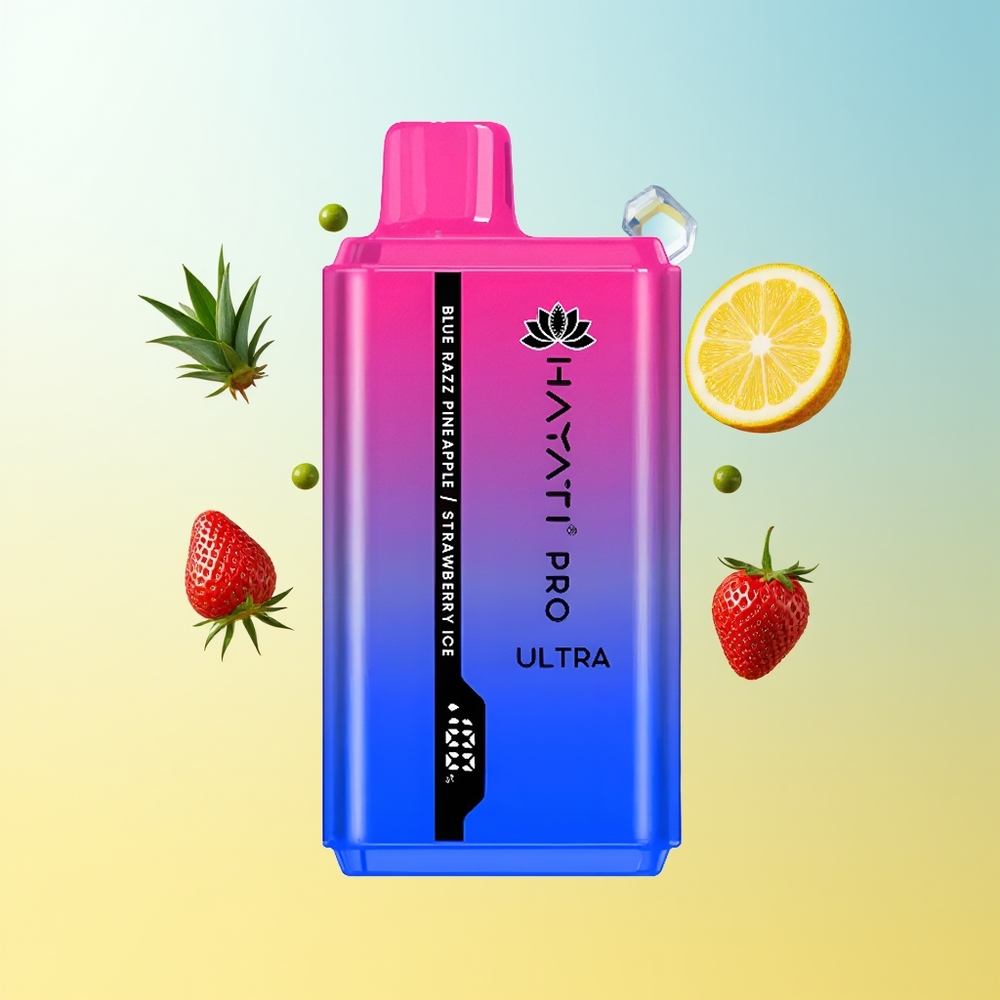Hayati Pro Ultra 15000 أناناس توت أزرق جليدي