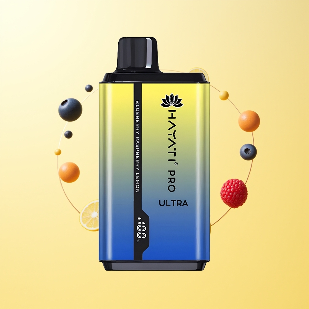 Hayati Pro Ultra 15000 نفخة توت أزرق توت عُلّيمون