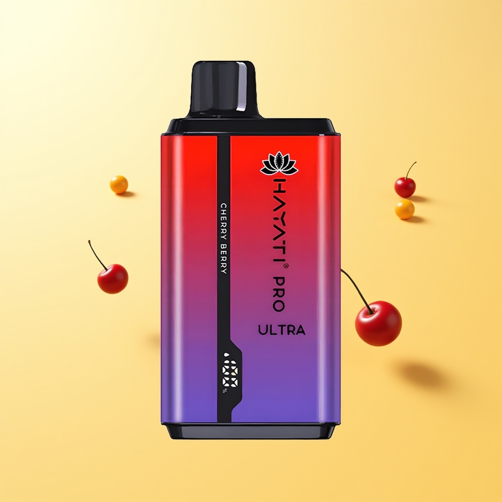 هاياتي برو الترا Hayati Pro Ultra 15000 نفخة كرز وتوت