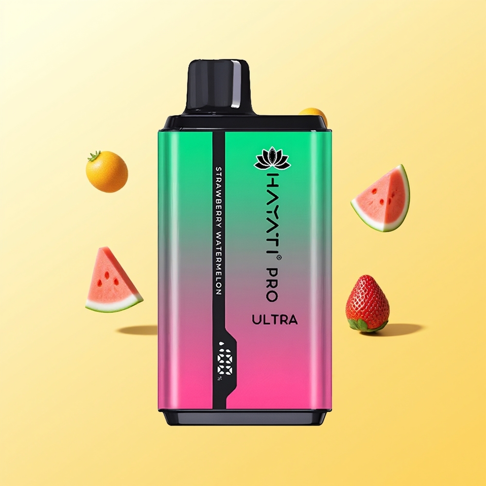 هاياتي برو الترا Hayati Pro Ultra 15000 نفخة فراولة بطيخ