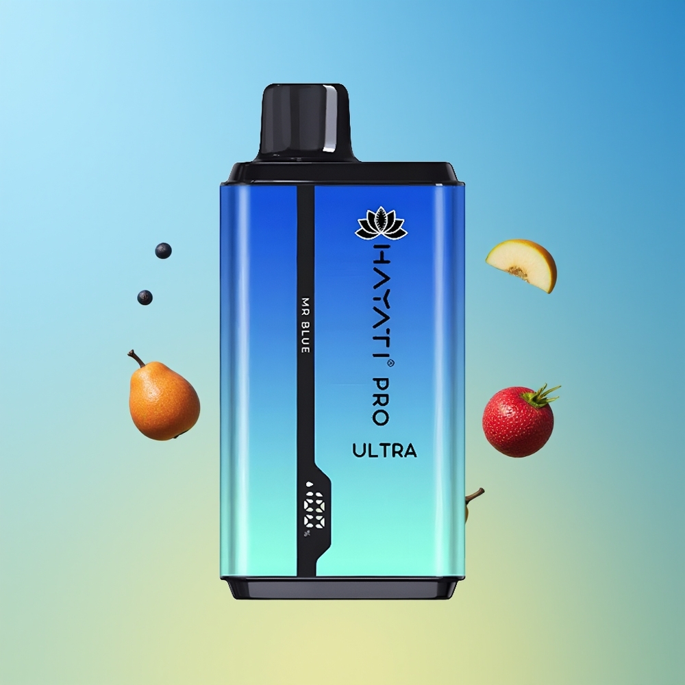 Hayati Pro Ultra 15000 أنفاس Mr Blue