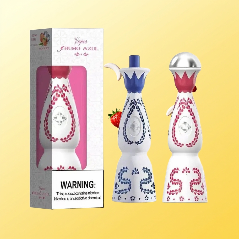هومو أزول Humo Azul 15000 نفخة فراولة موز