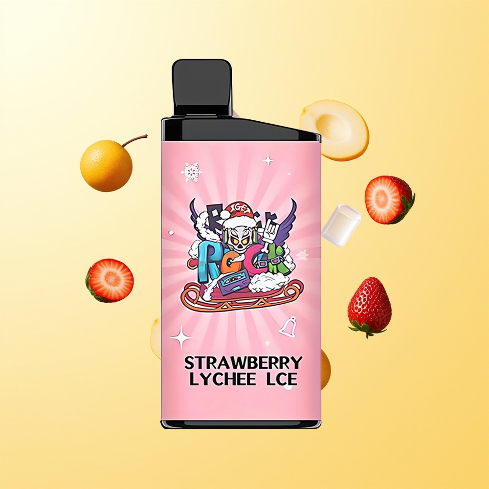 IGET Bar 3500 نفخة فراولة ليتشي آيس