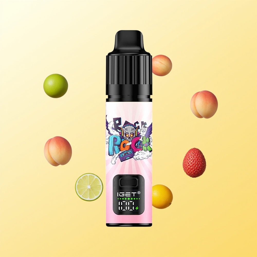 IGET BAR PLUS S3 POD 10000 بخاخ خوخ ليتشي ليمون مثلج