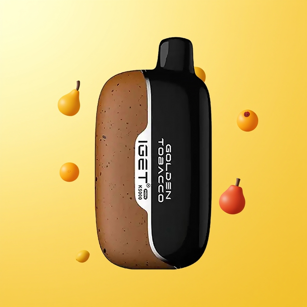 IGET Moon 5000 أنفاس تبغ ذهبي