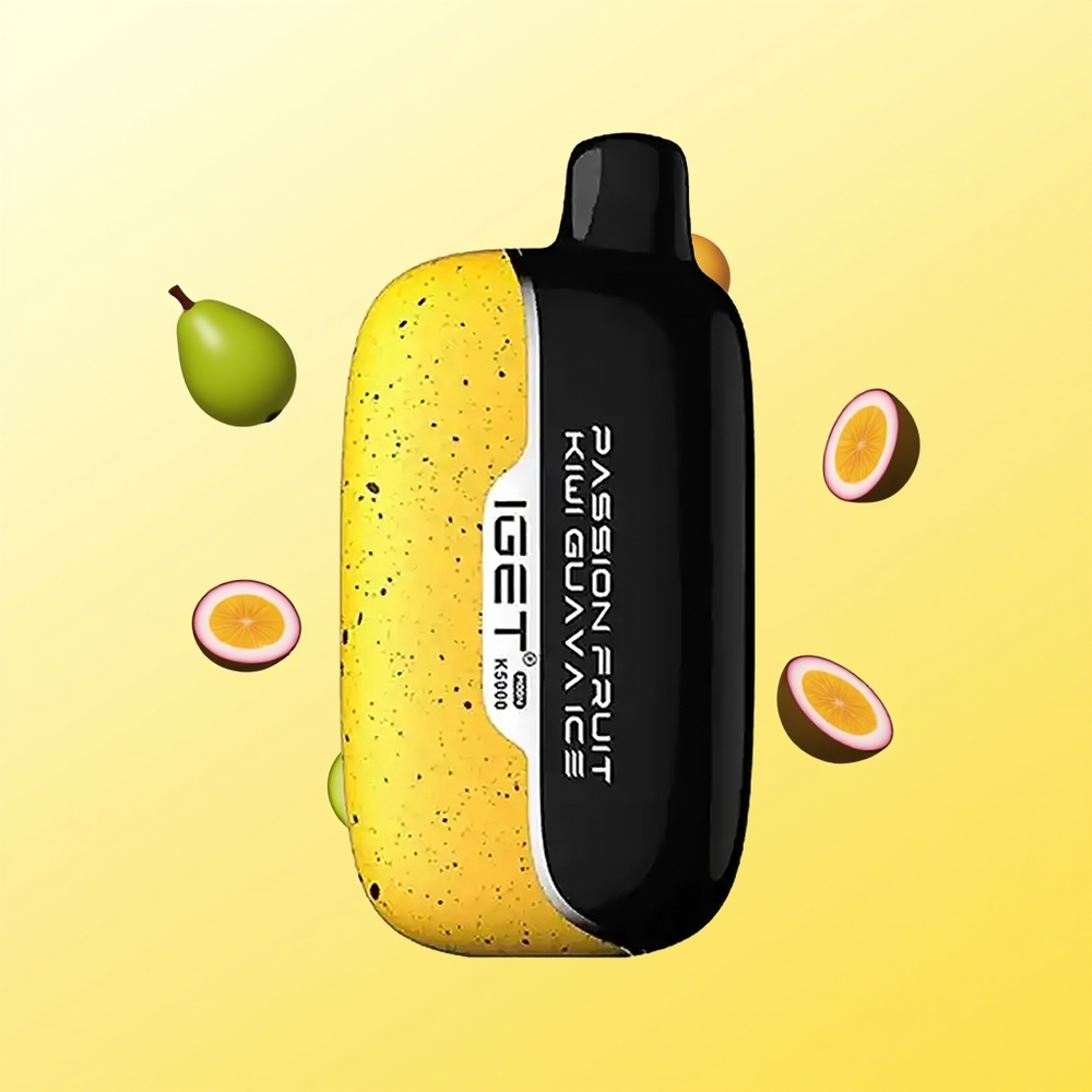 IGET Moon 5000 فواكه العاطفة كيوي جوافة مثلج