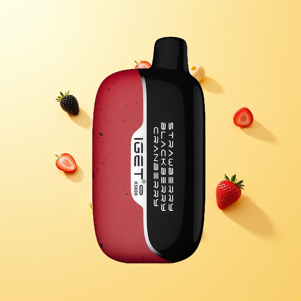 IGET Moon 5000 فم فراولة توت أسود توت بري