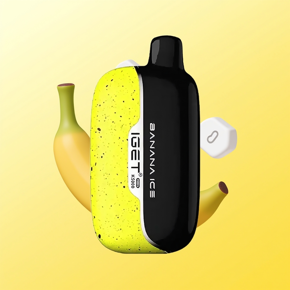 IGET Moon 5000 Puff موز جليدي