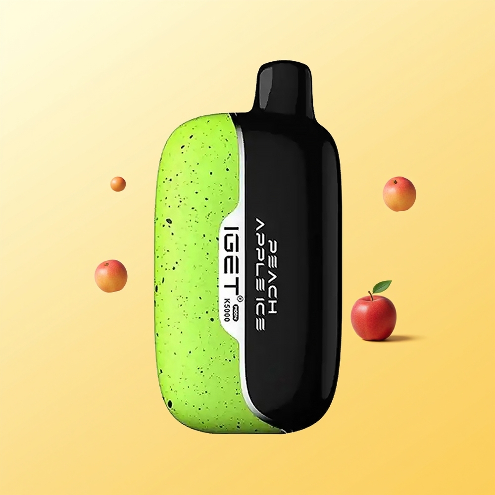 IGET Moon 5000 Puff تفاح خوخ