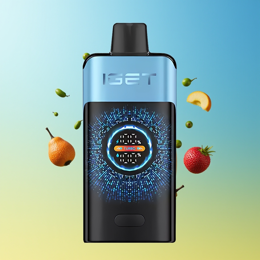 IGET ONE 12000 نفخة شاشة ملونة منحنية كبيرة بلو مونستر