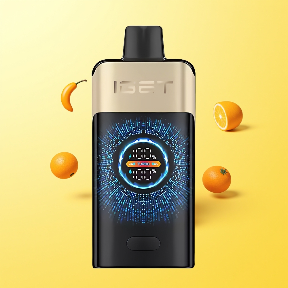 IGET ONE 12000 نفخة شاشة ملونة منحنية كبيرة تروبيكال أورانج مونستر