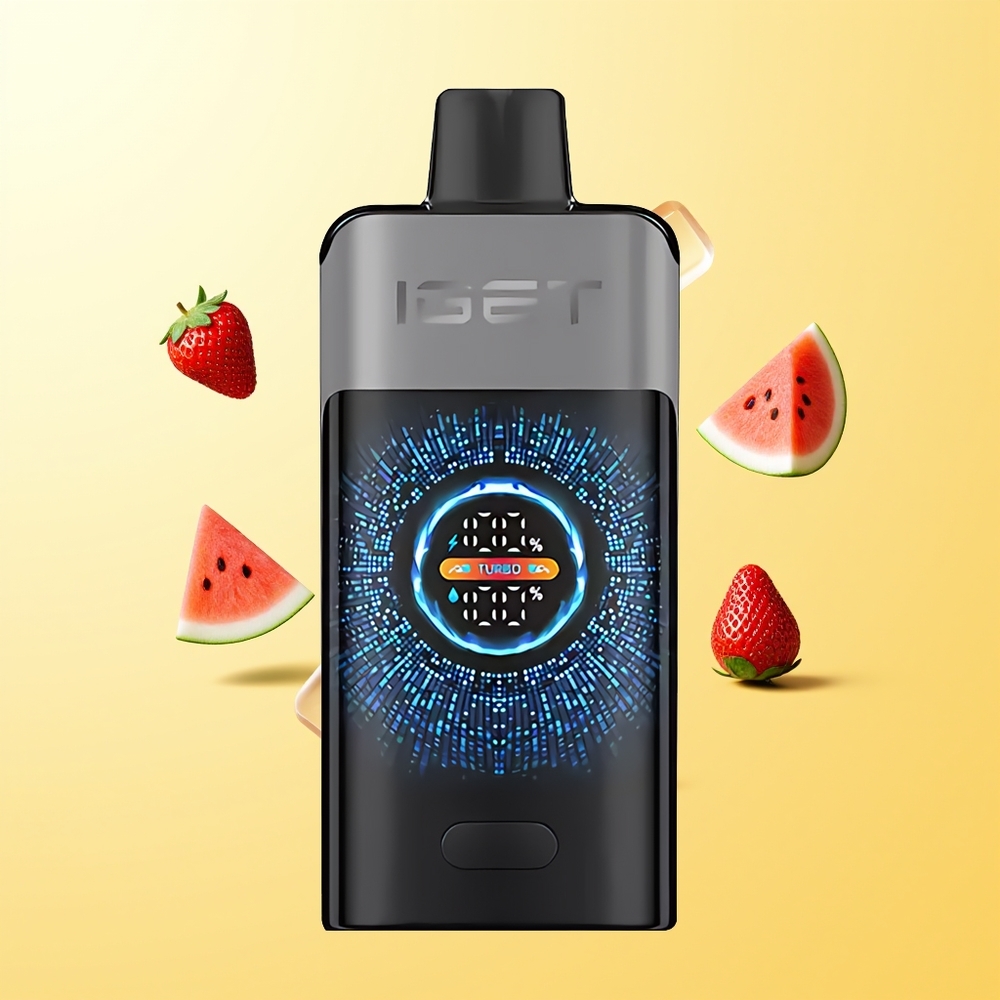 IGET ONE 12000 Puffs 2700 mAh فراولة بطيخ مثلج