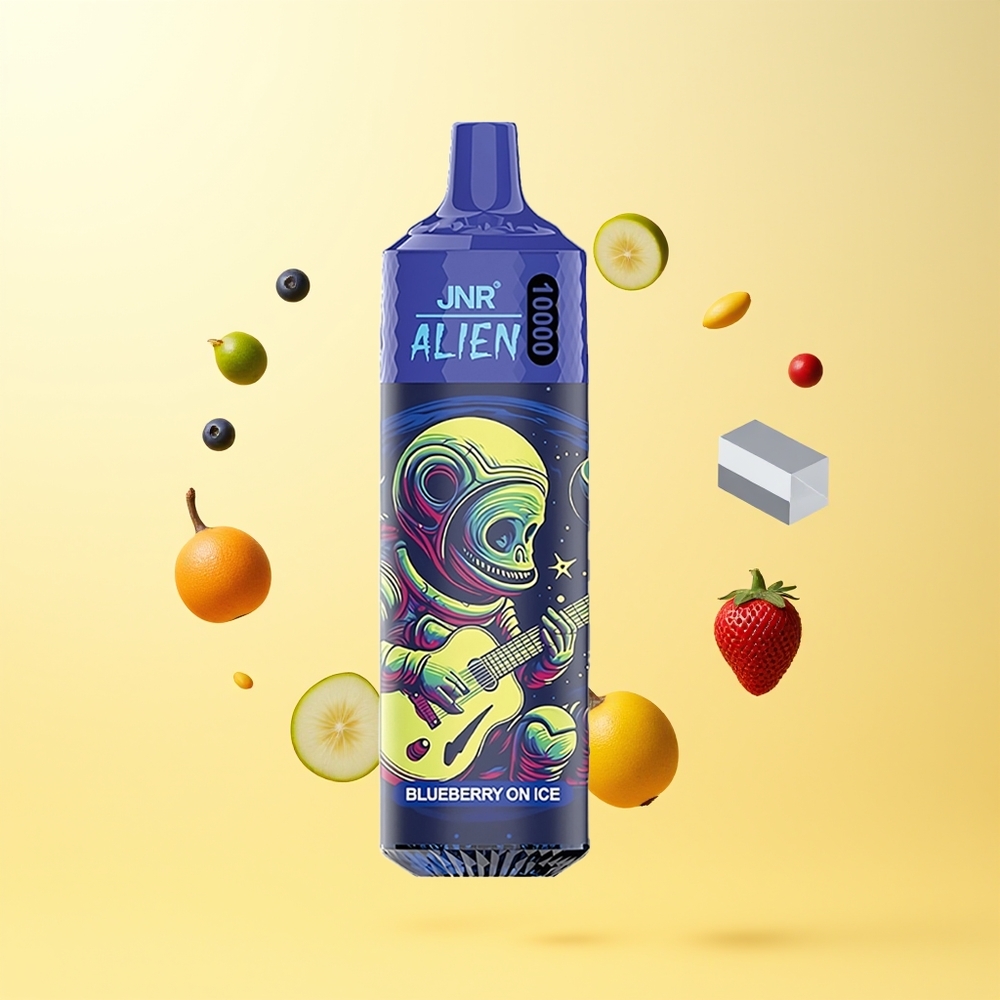 JNR Alien 10000 LED توت أزرق على الثلج