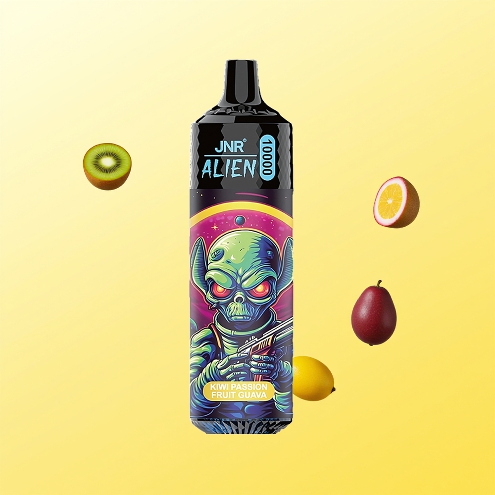 JNR Alien 10000 Puffs 850mAh كيوي باشن فروت جوافة