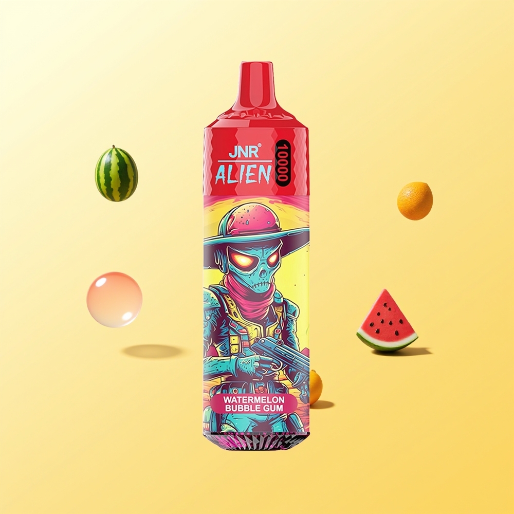 JNR Alien 10000 Puffs LED وترميلون ببلكم