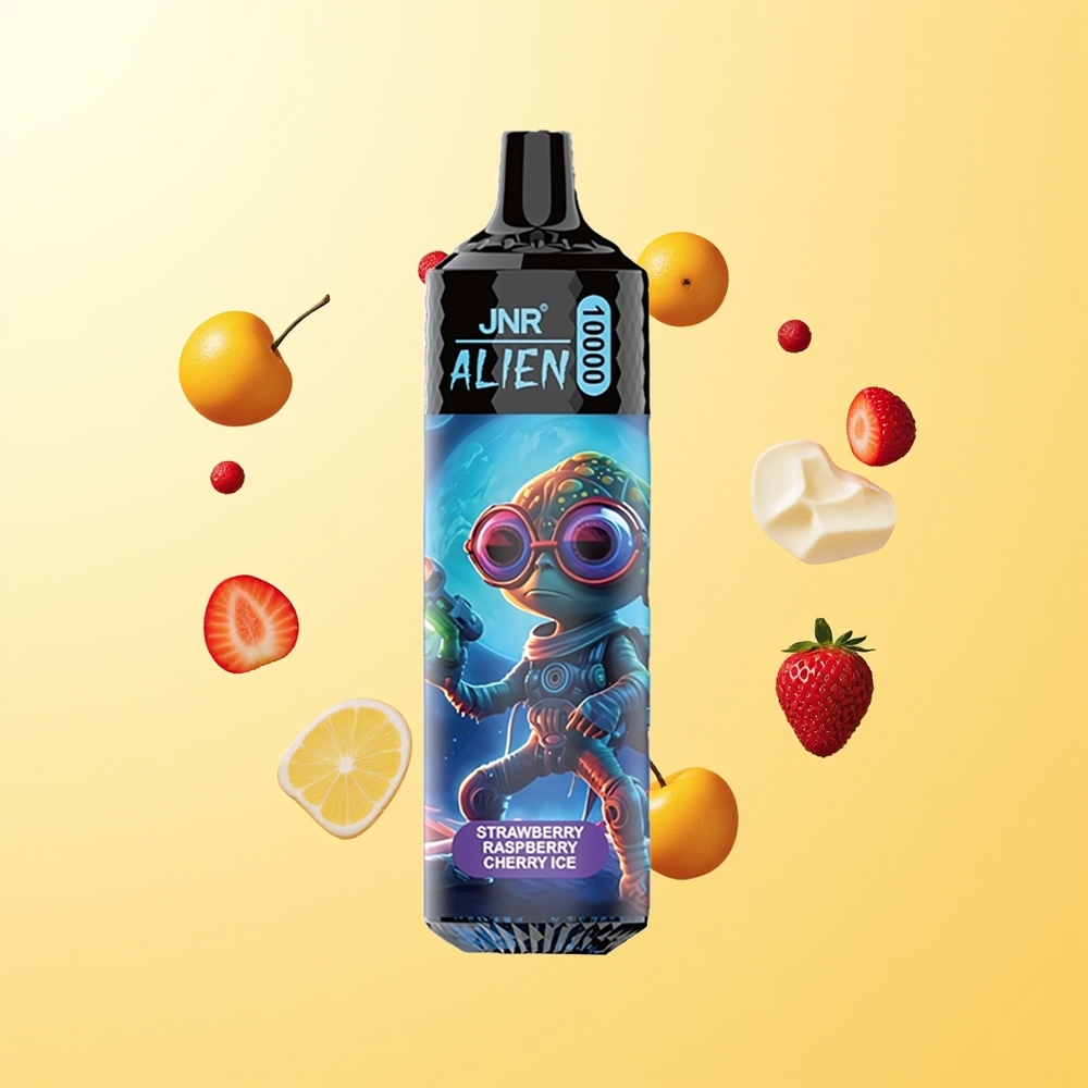 JNR Alien 10000 نفخة فراولة توت ثلج مع شاحن Type-C