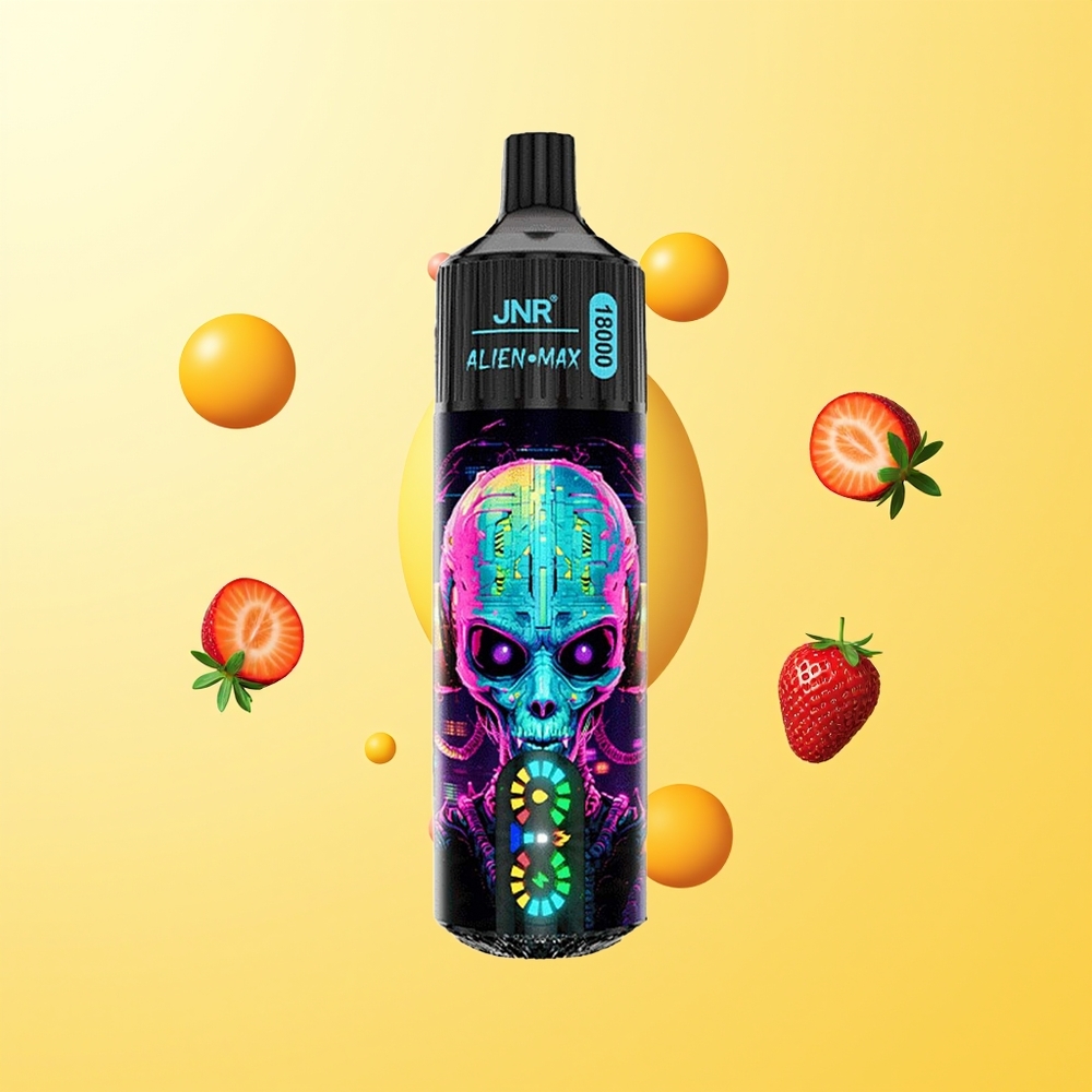 JNR Alien Max 18000 Puffs فراولة هوبا بوبا 28ml