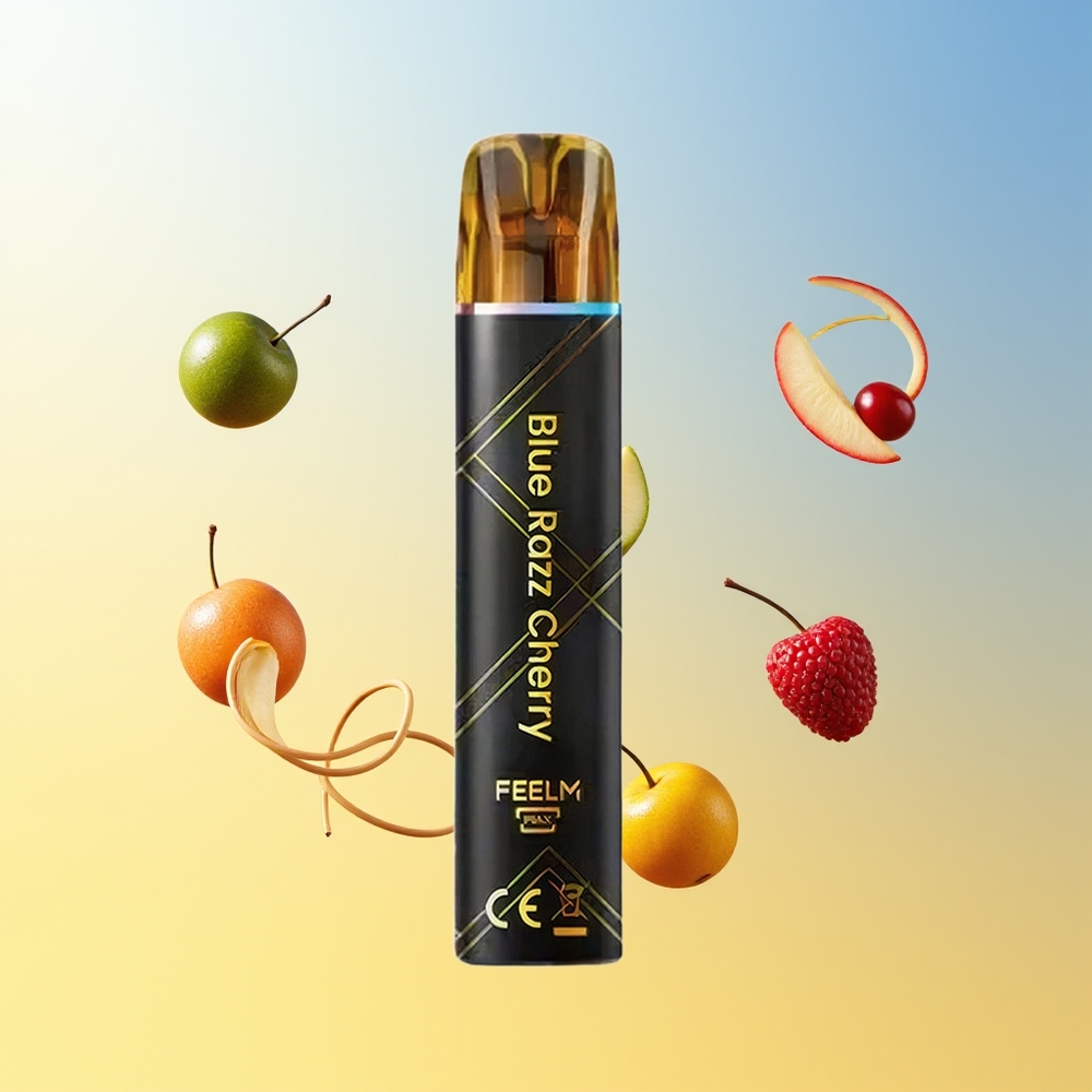 JNR Black&Golden 800 Puff توت أزرق كرز