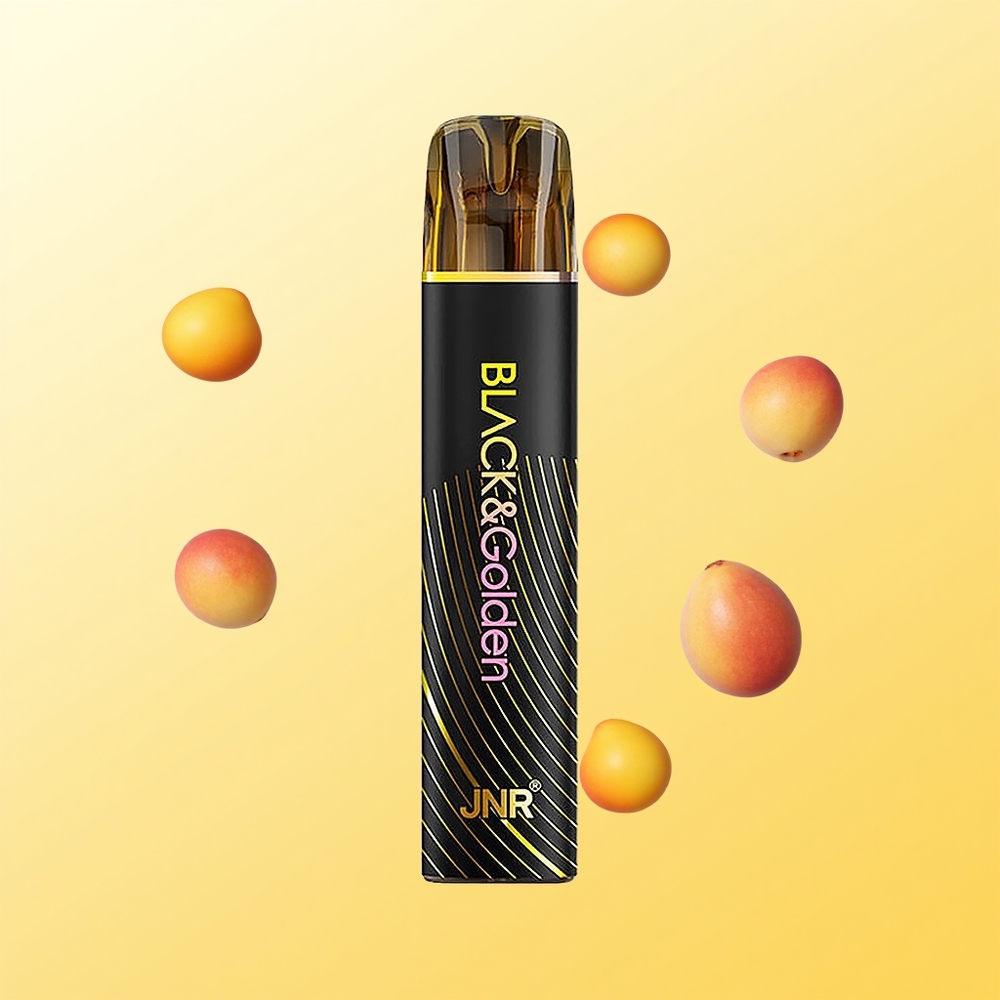 JNR Black&Golden 800 Puff خوخ مانجو
