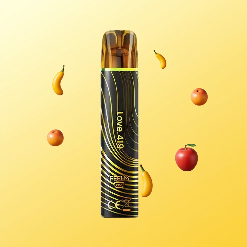 JNR Black&Golden 800 Puffs Love 419