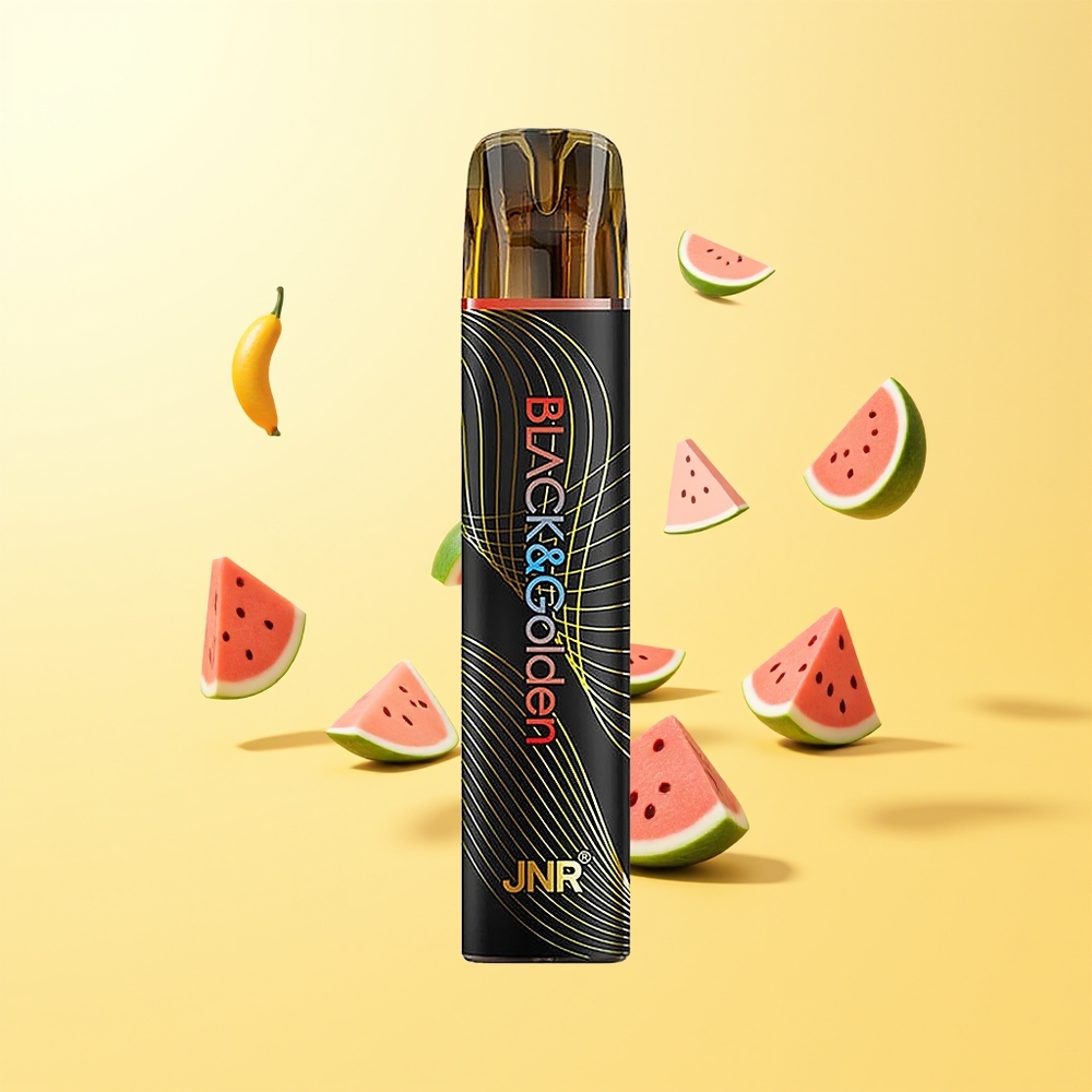 JNR Black&Golden 800 Puffs بطّيخ مثلّج