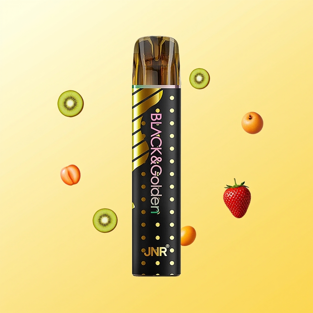 JNR Black&Golden 800 فم فراولة كيوي