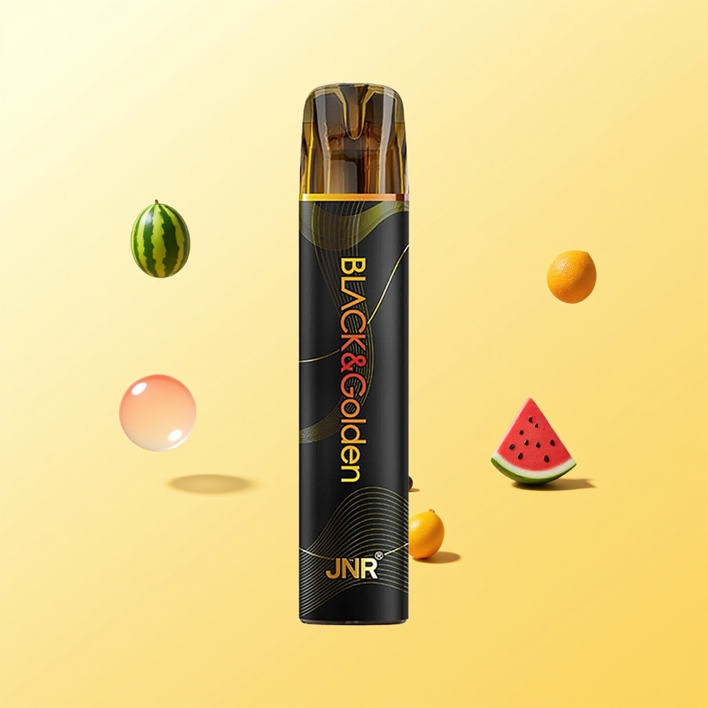 JNR Black&Golden 800 فم بطيخة علكة