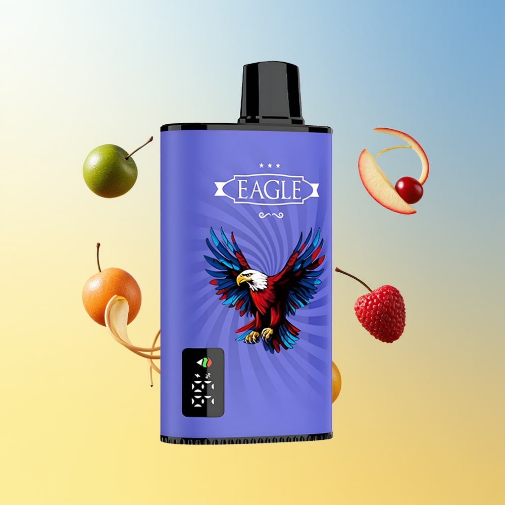 JNR EAGLE Smart 23000 Puffs Adjustable Airflow بلو رازز شيري