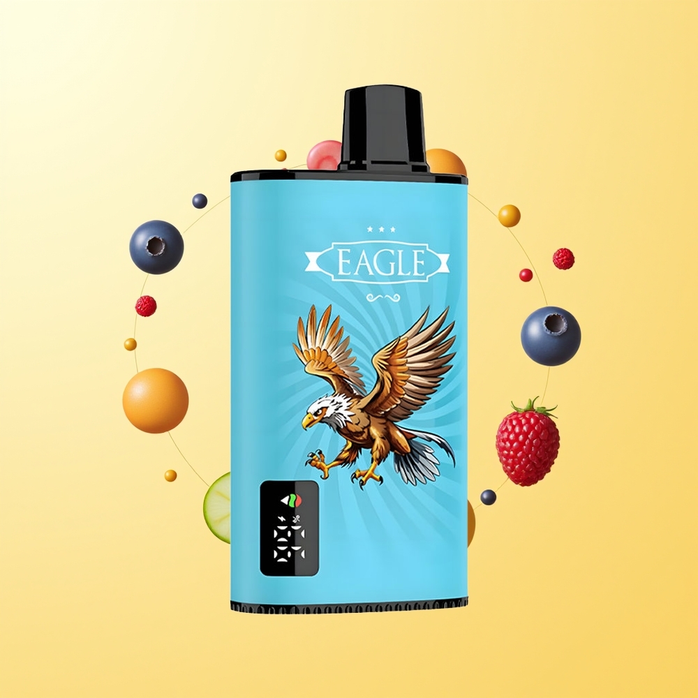 JNR EAGLE Smart 23000 Puffs Digital Screen توت أزرق عصير توت العليق