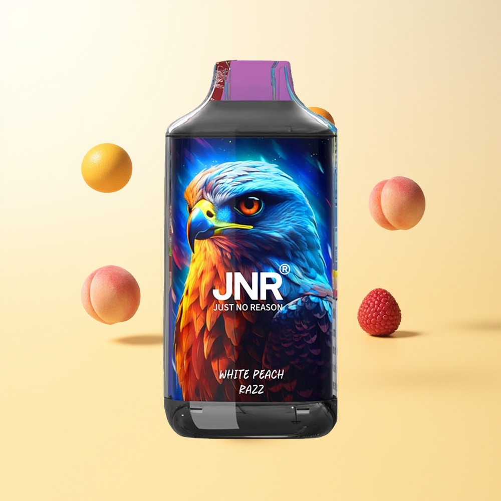 JNR Falcon 16000 Puffs خوخ أبيض توت مشكل