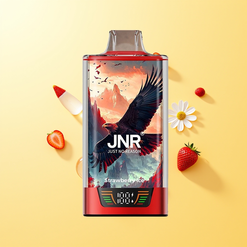 JNR Falcon Pro 28000 فراولة مثلج بشاشة ذكية