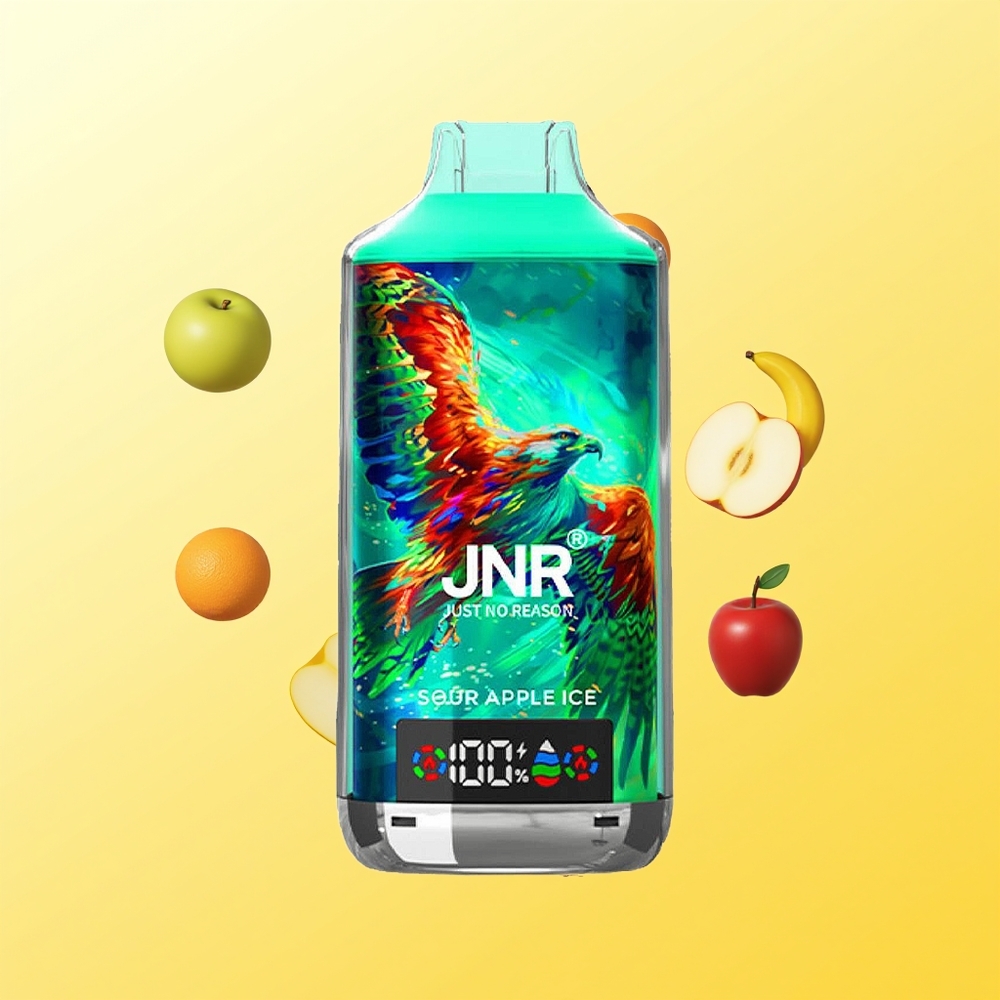 JNR Falcon X 18000 Puffs تفاح حامض مثلج