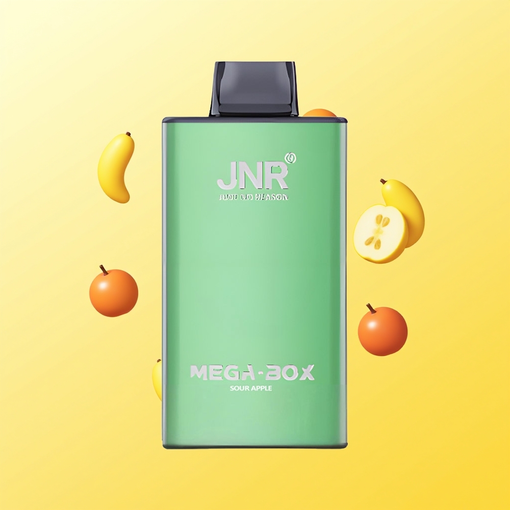 JNR Mega Box 25000 Puff تفاحة حامضة
