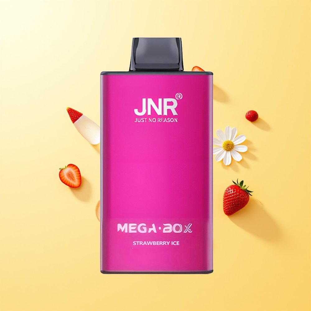 JNR Mega Box 25000 فم فراولة آيس