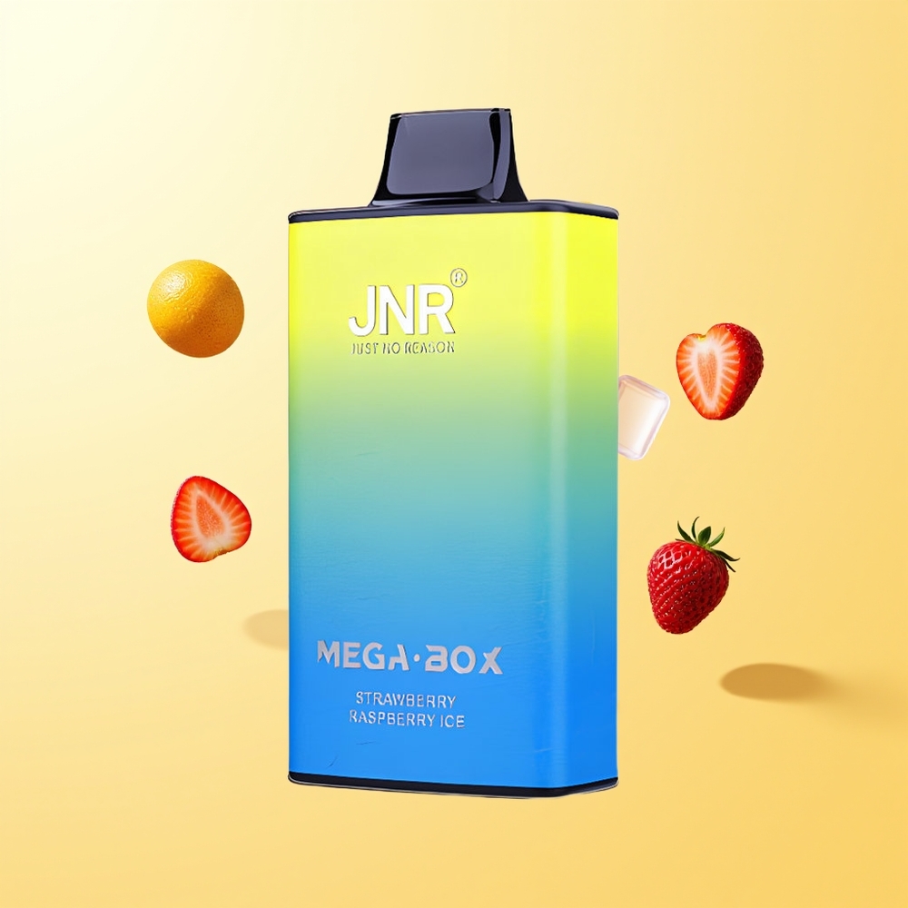 JNR Mega Box 25000 فم فراولة توت ثلج