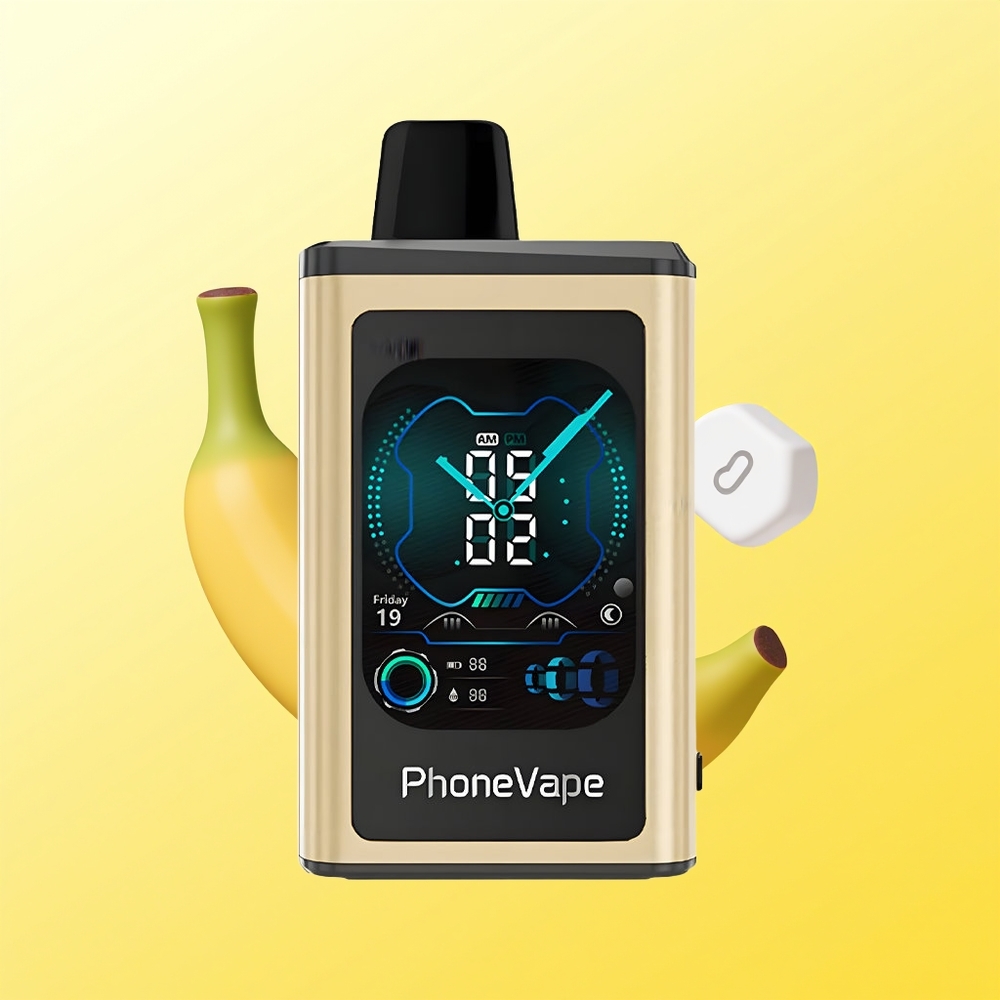 JNR PhoneVape 30000 نفخة موز مثلج شاشة كاملة