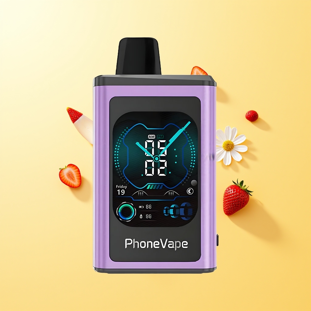 JNR PhoneVape 30000 نَفَس شريحة الفراولة