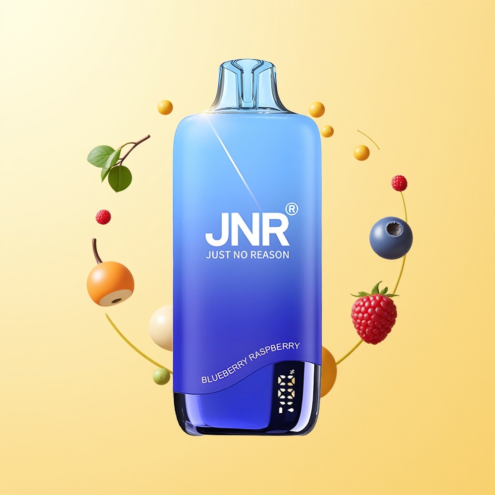JNR Rainbow 10500 Puff 18ml علبة توت أزرق وتوت أحمر