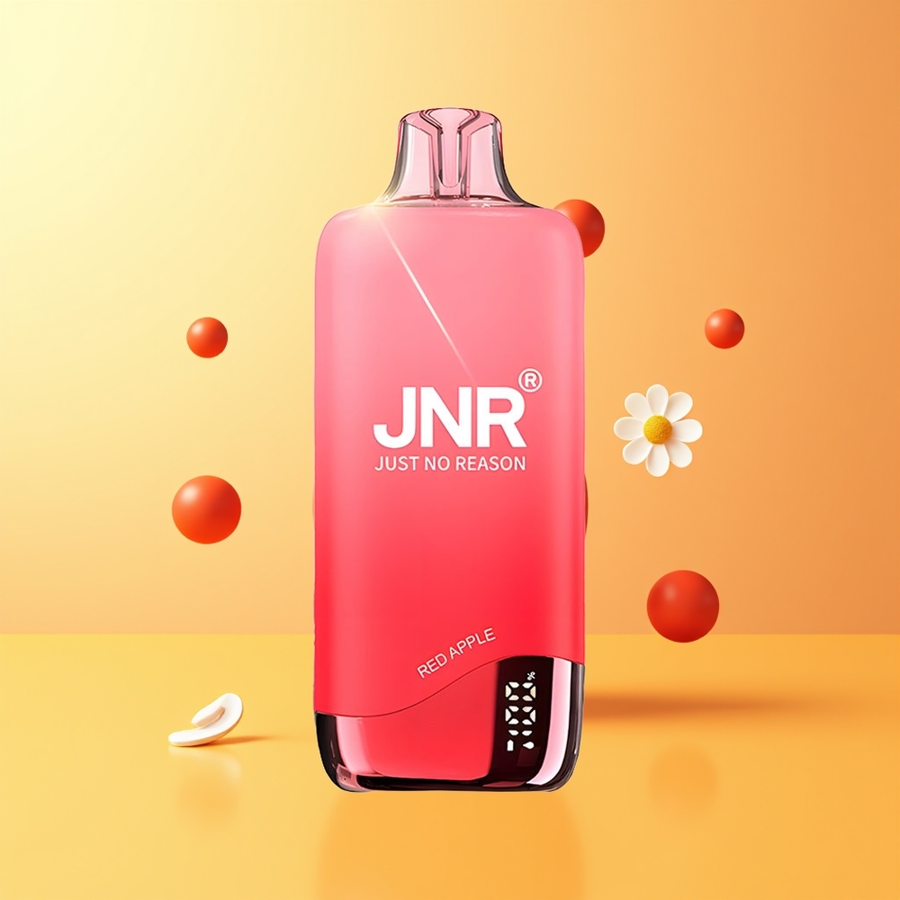 JNR Rainbow 10500 Puffs 18ml تفاحة حمراء