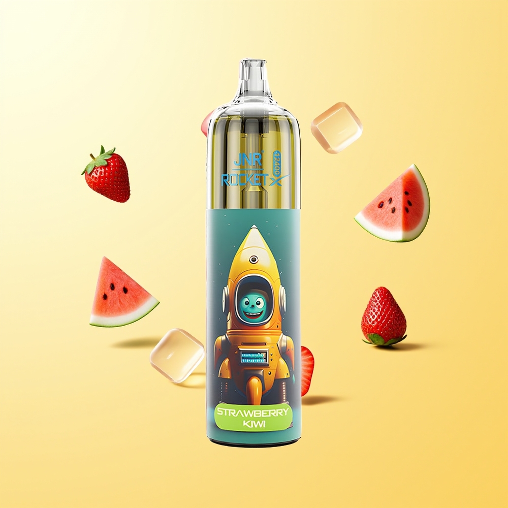 JNR Rocket-X 12400 فايب فراولة بطيخ مثلج شحن سريع نوع-C